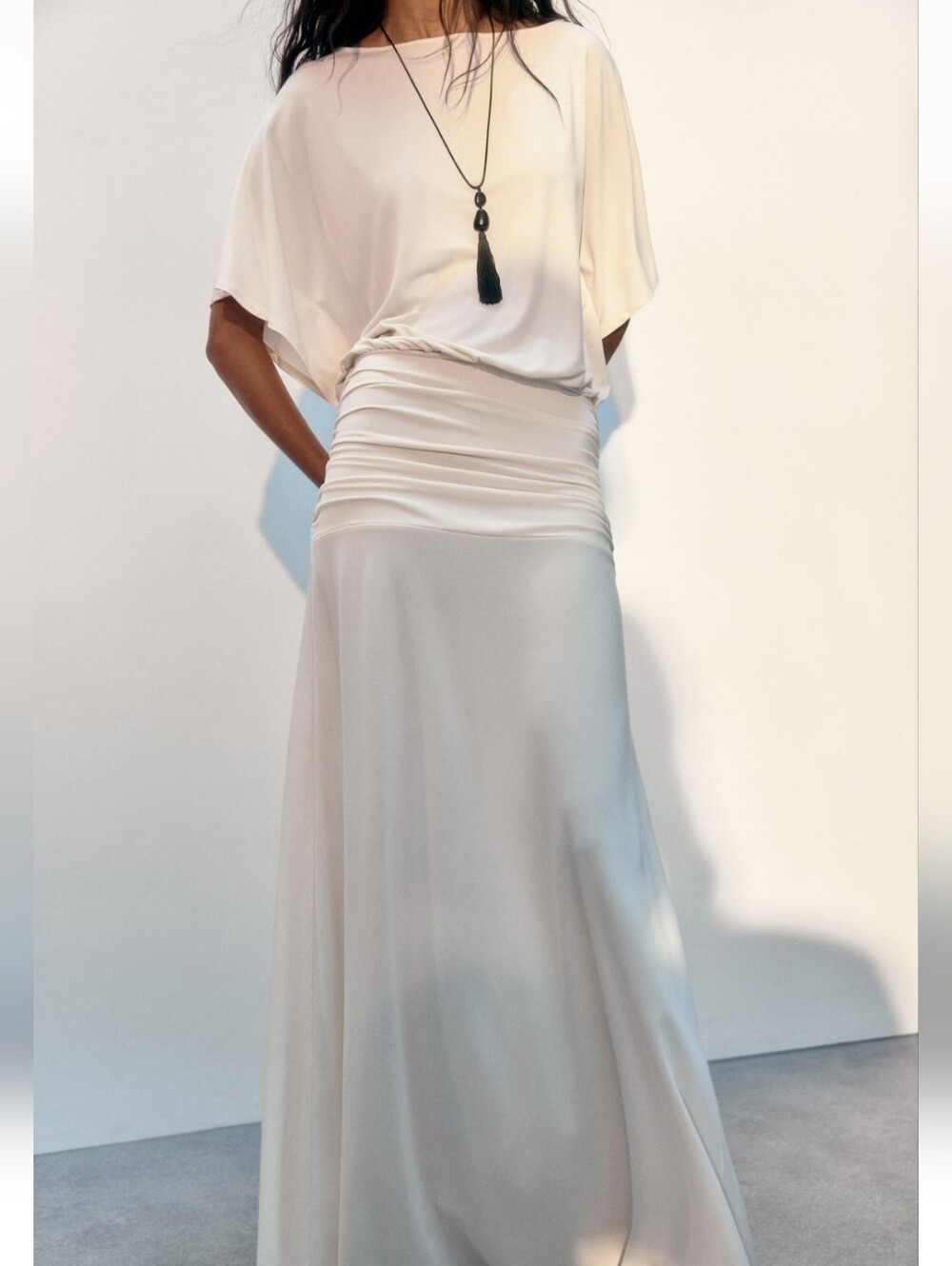 H&M Draped Maxi Long Dress - Picture 6 of 16